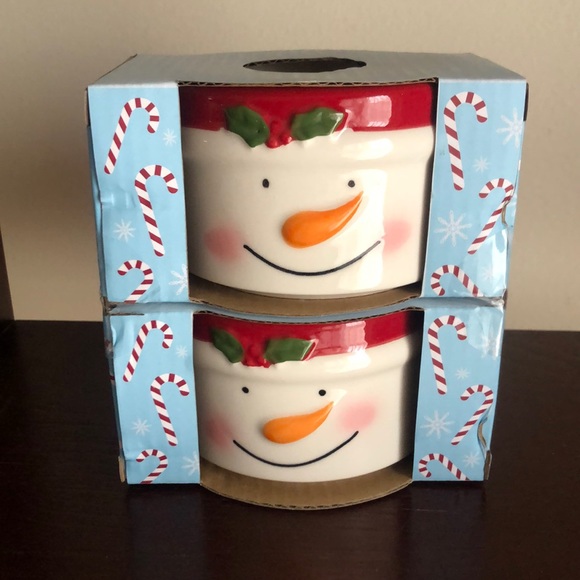 Bakeshop Snowman Ramekins - Picture 2 of 5